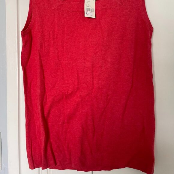 Eddie Bauer Square Neck top Size Small Petite - Picture 2 of 3